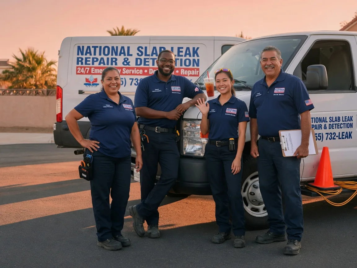 Slab Leak Detection company in Linden, IA